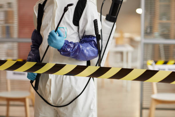Professional Biohazard technician working in Fairfax, SC